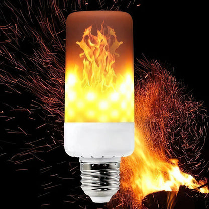 LED-flammeffektlampa-med gravitationsavkännande effekt